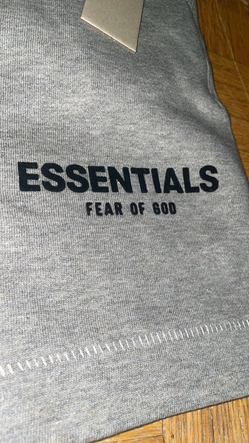 Essentials Fear Of God Shorts Dark Oatmeal image indicator(2)
