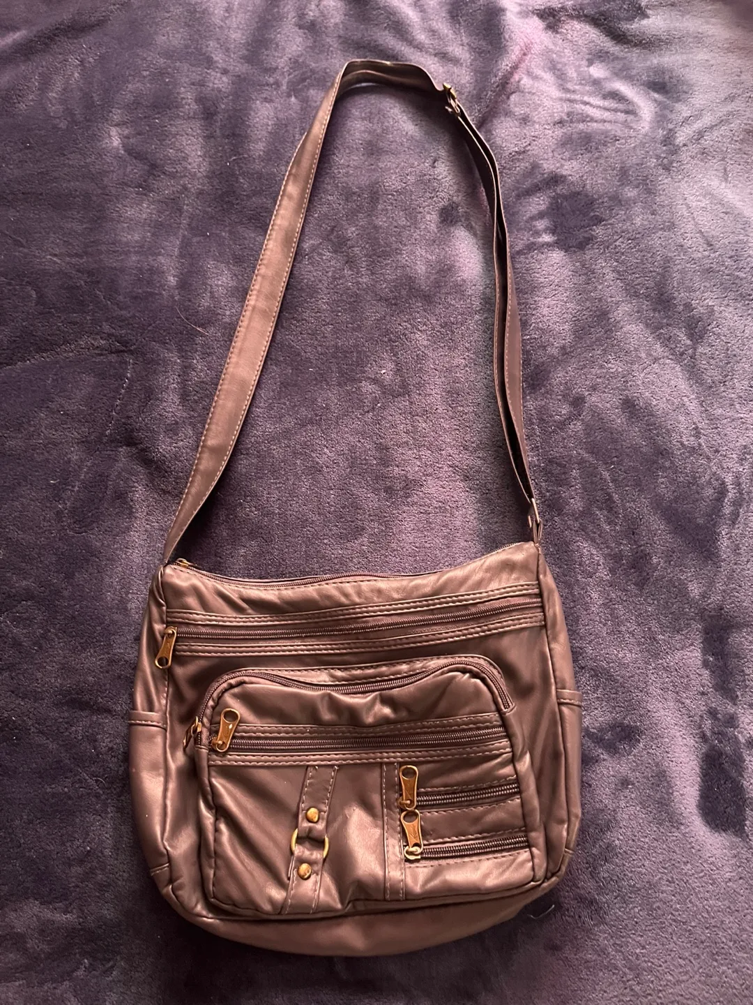Grey Crossbody Shoulder Bag thumbnail