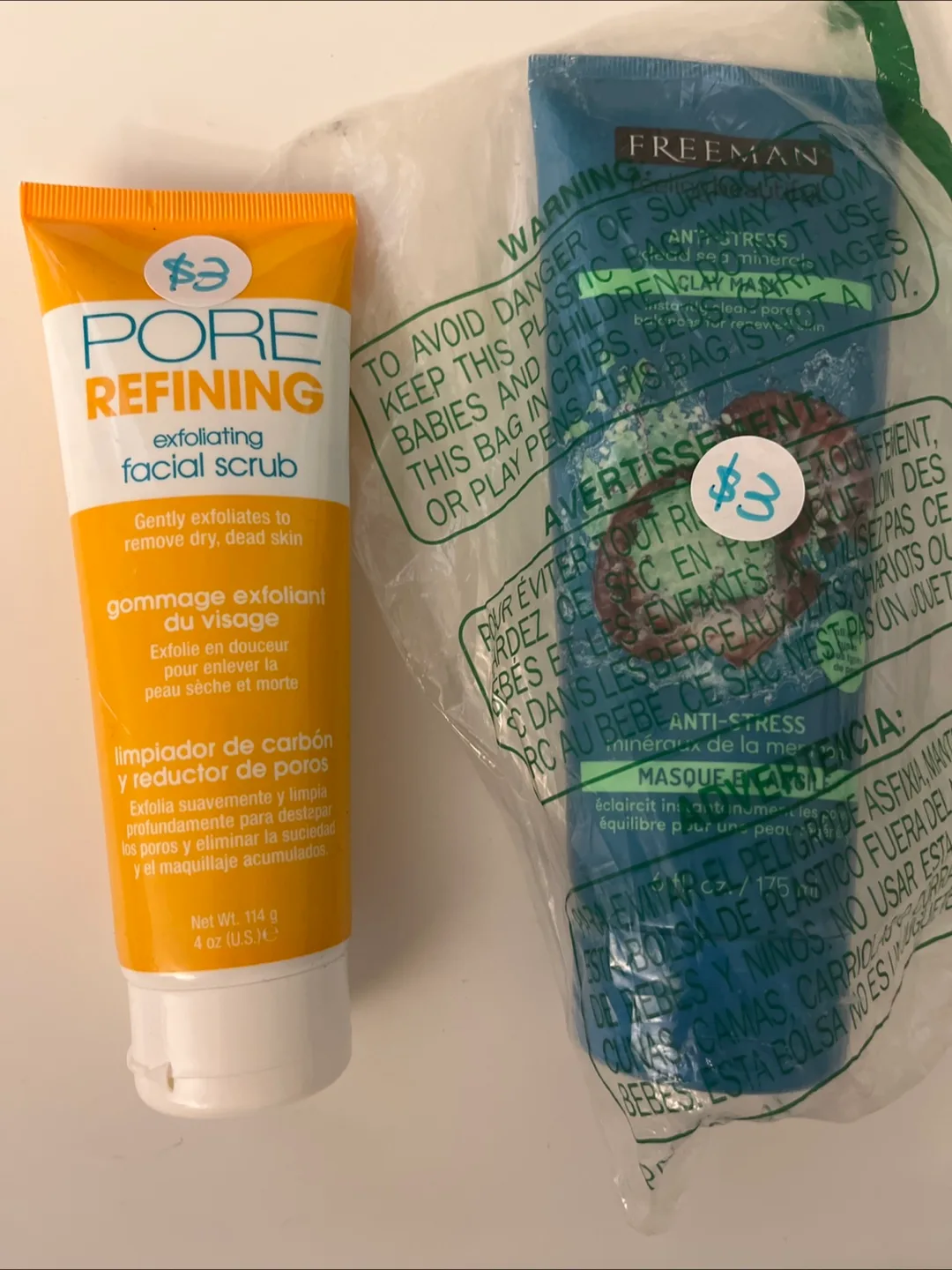 Freeman Clay Mask & Pore Refining Facial Scrubs thumbnail