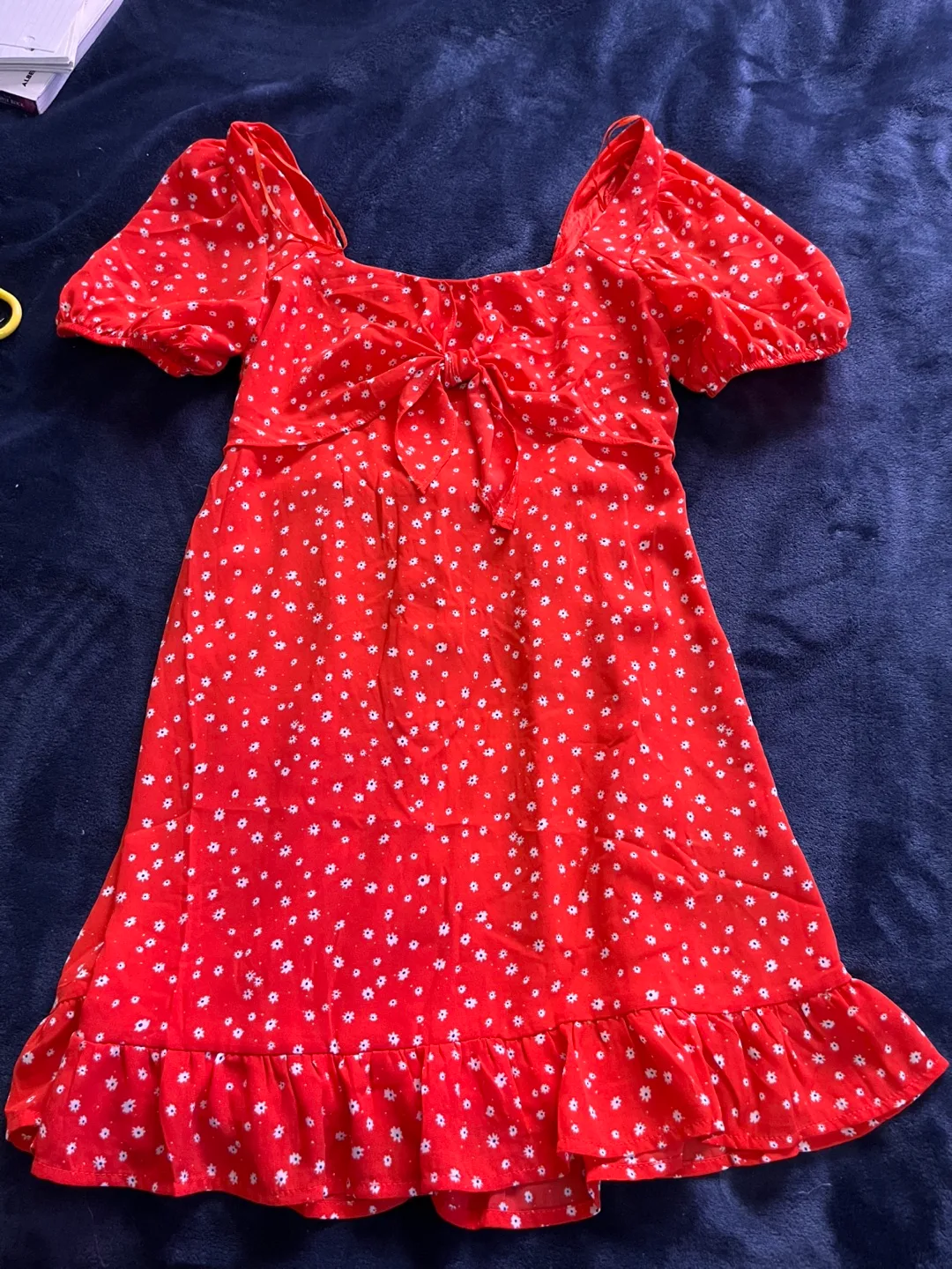 Sienna Sky Red Floral Dress - Size XS thumbnail