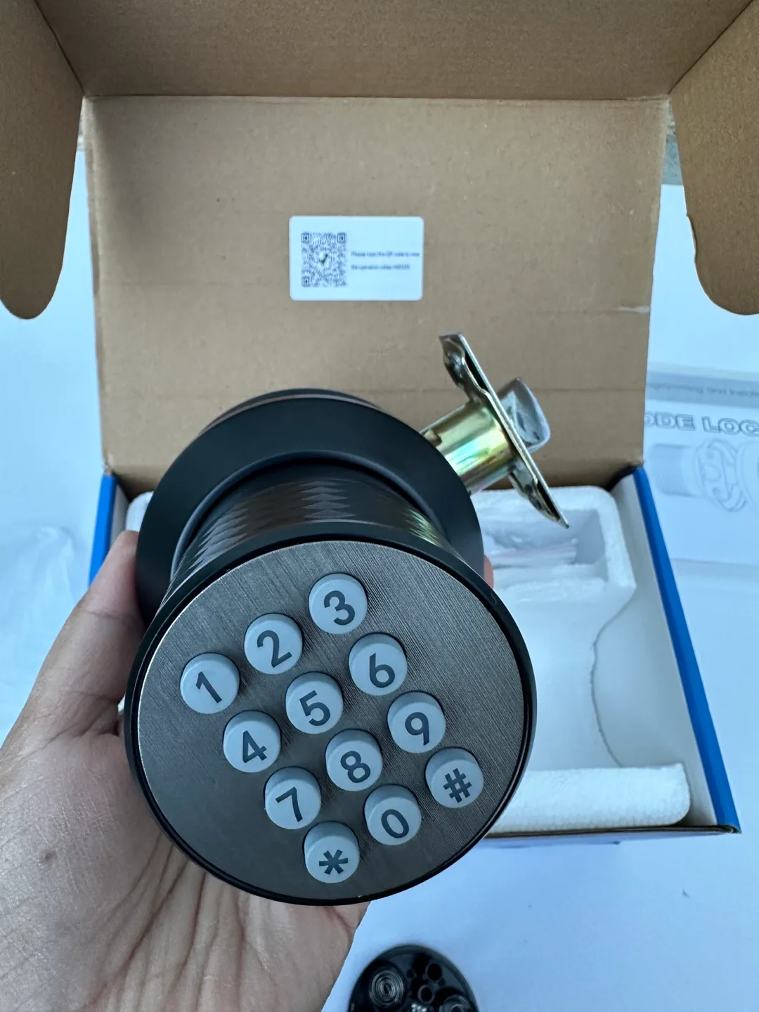 Smart Digital Door Lock – Keypad, Waterproof, Auto-Lock thumbnail
