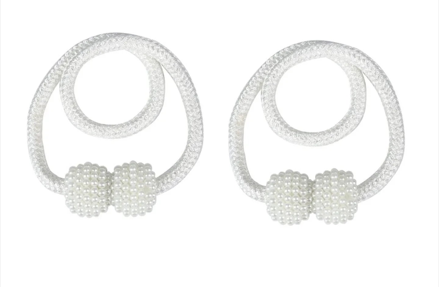 Pearl Accent Curtain Tie Cords, brand new thumbnail