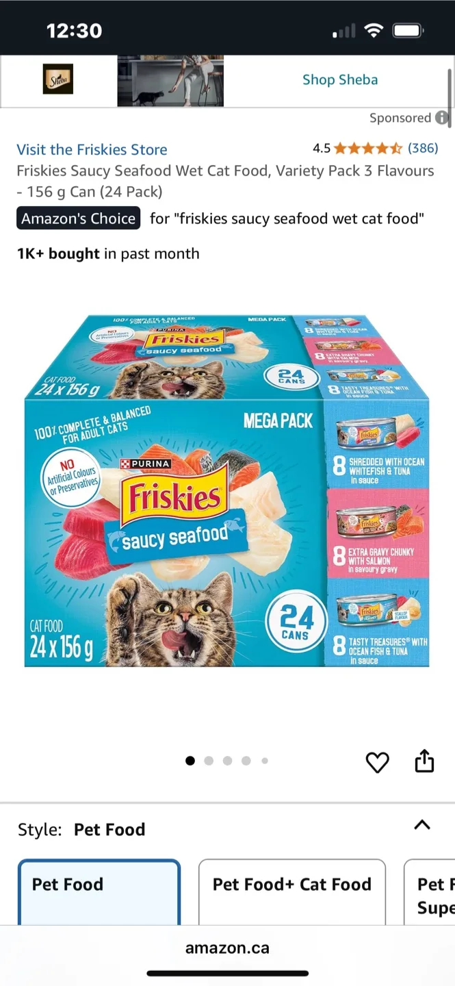 (New, boxed) 156g big cat can food * 24 image indicator(2)