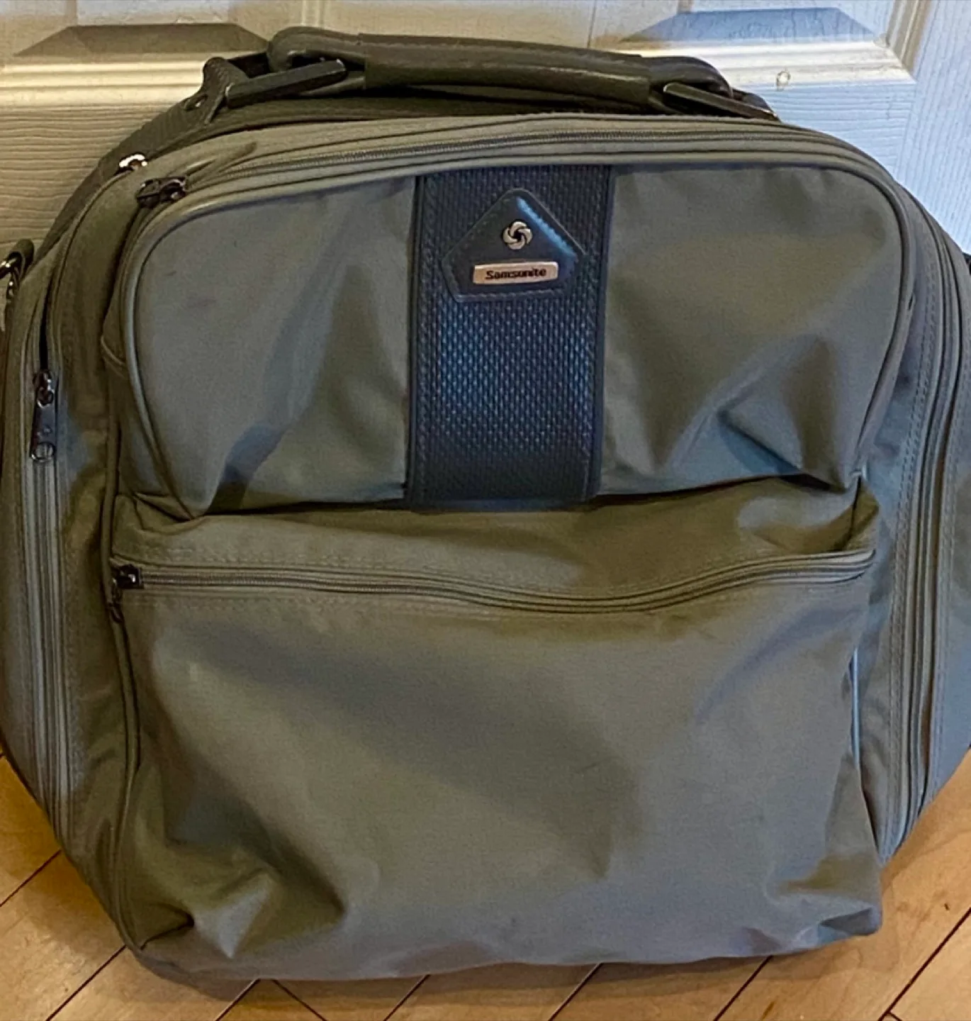 🍁Samsonite Garment Bag - Olive Green thumbnail