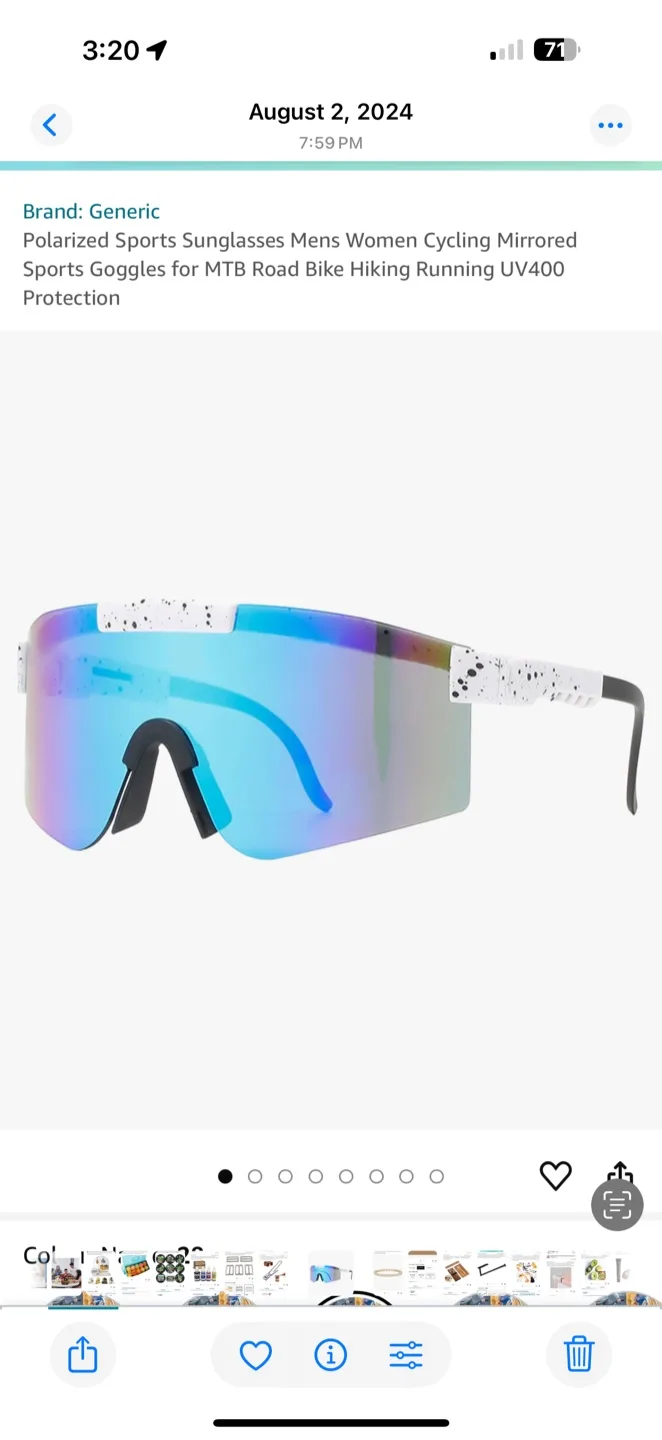 Polarized Sports Sunglasses, brand new thumbnail