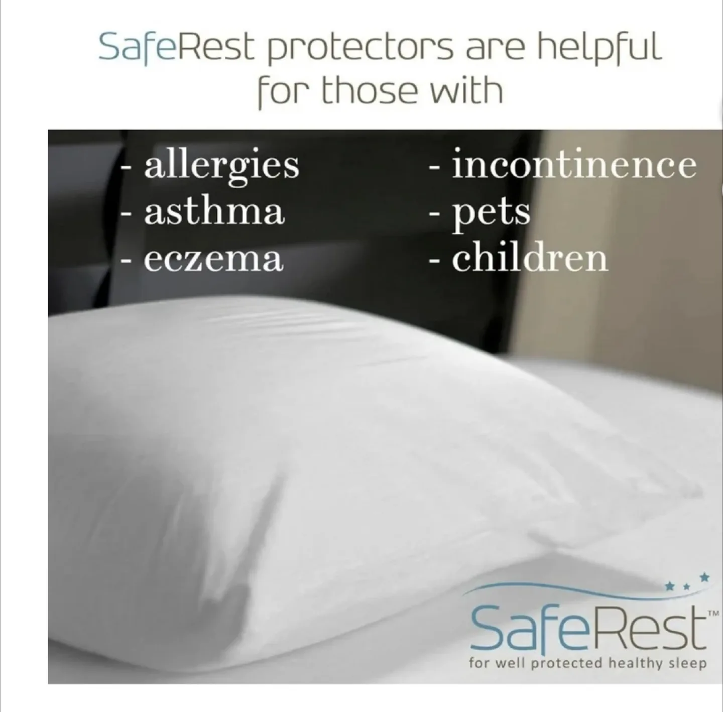 SafeRest Premium Queen Pillow Protector - New image indicator(2)
