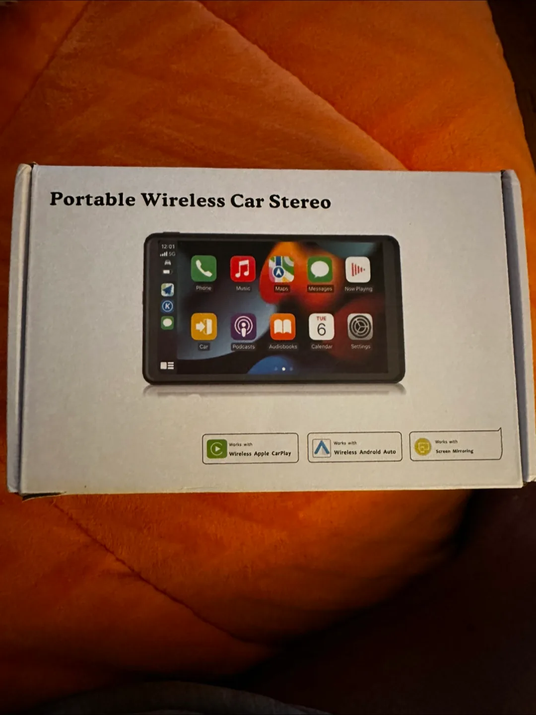 Portable Wireless Car Stereo - New in Box! thumbnail
