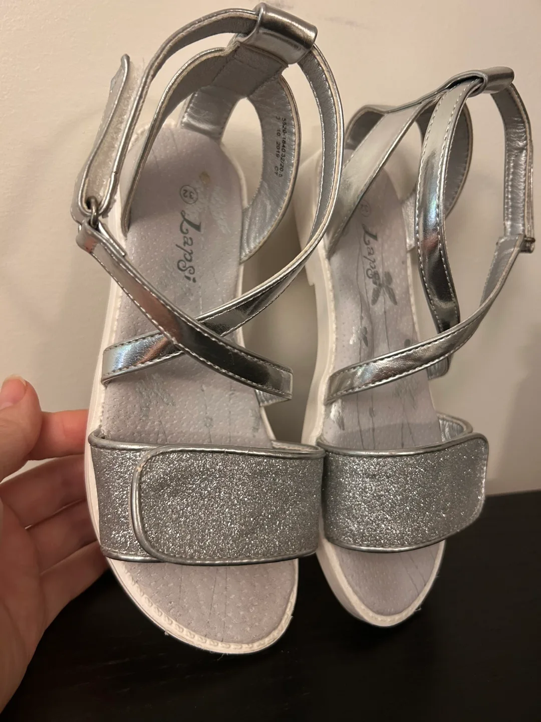 Lapsi Silver Sandals - Size 32 (20-20,5cm). image indicator(3)