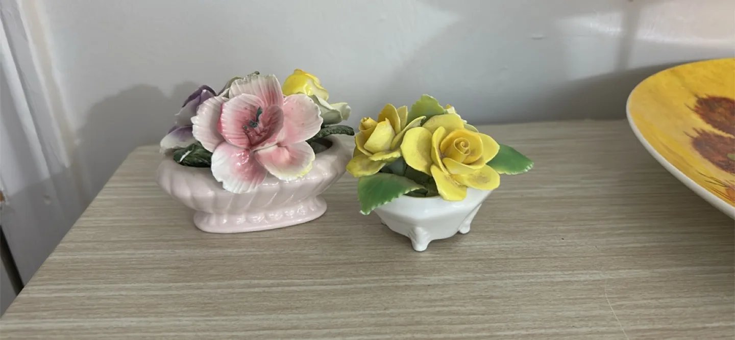 Royal Adderley Floral Posies - Set of 2 thumbnail