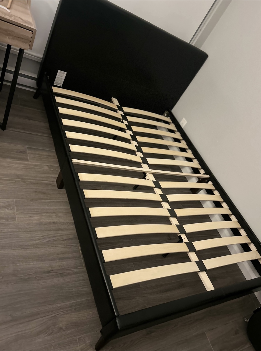 Double Black Bed Frame - photo 2