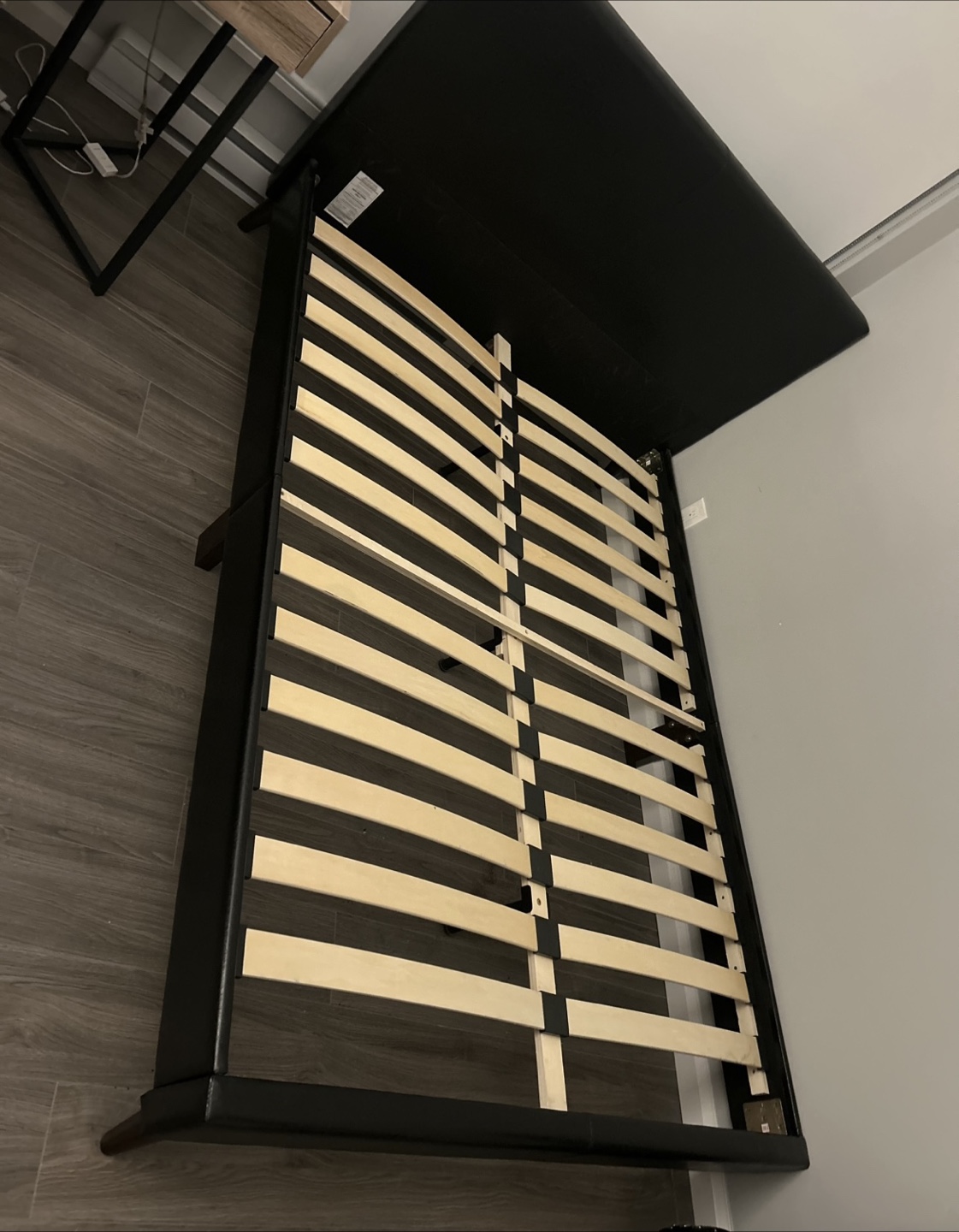 Double Black Bed Frame