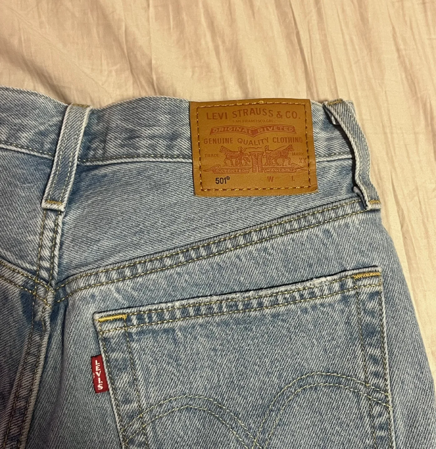 Levi's 501 Denim Shorts image indicator(3)