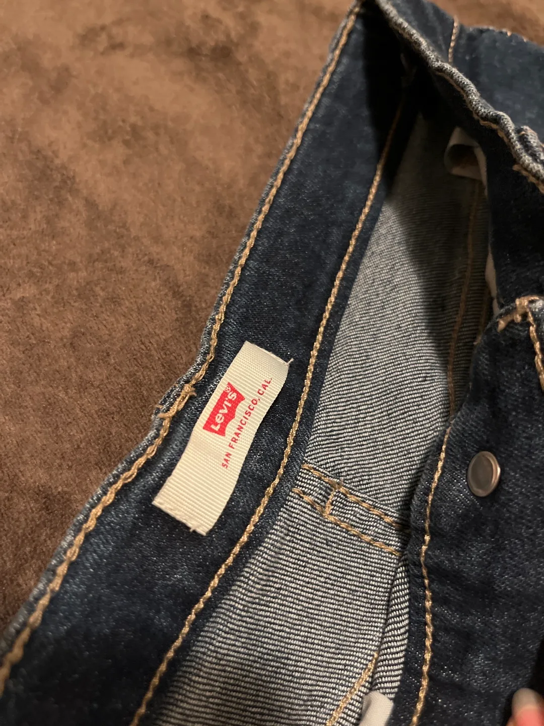 Levi's Denim Shorts - Size 12 image indicator(3)