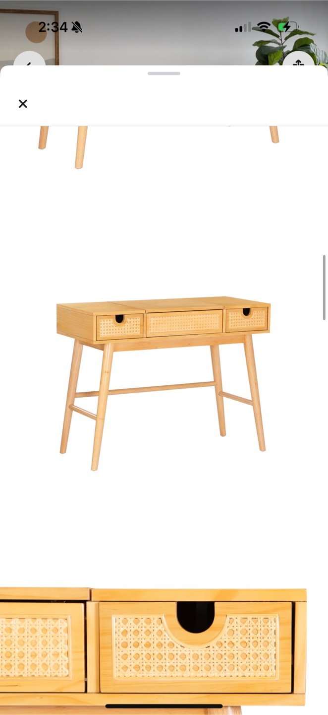 Mid century modern vanity desk - photo 4