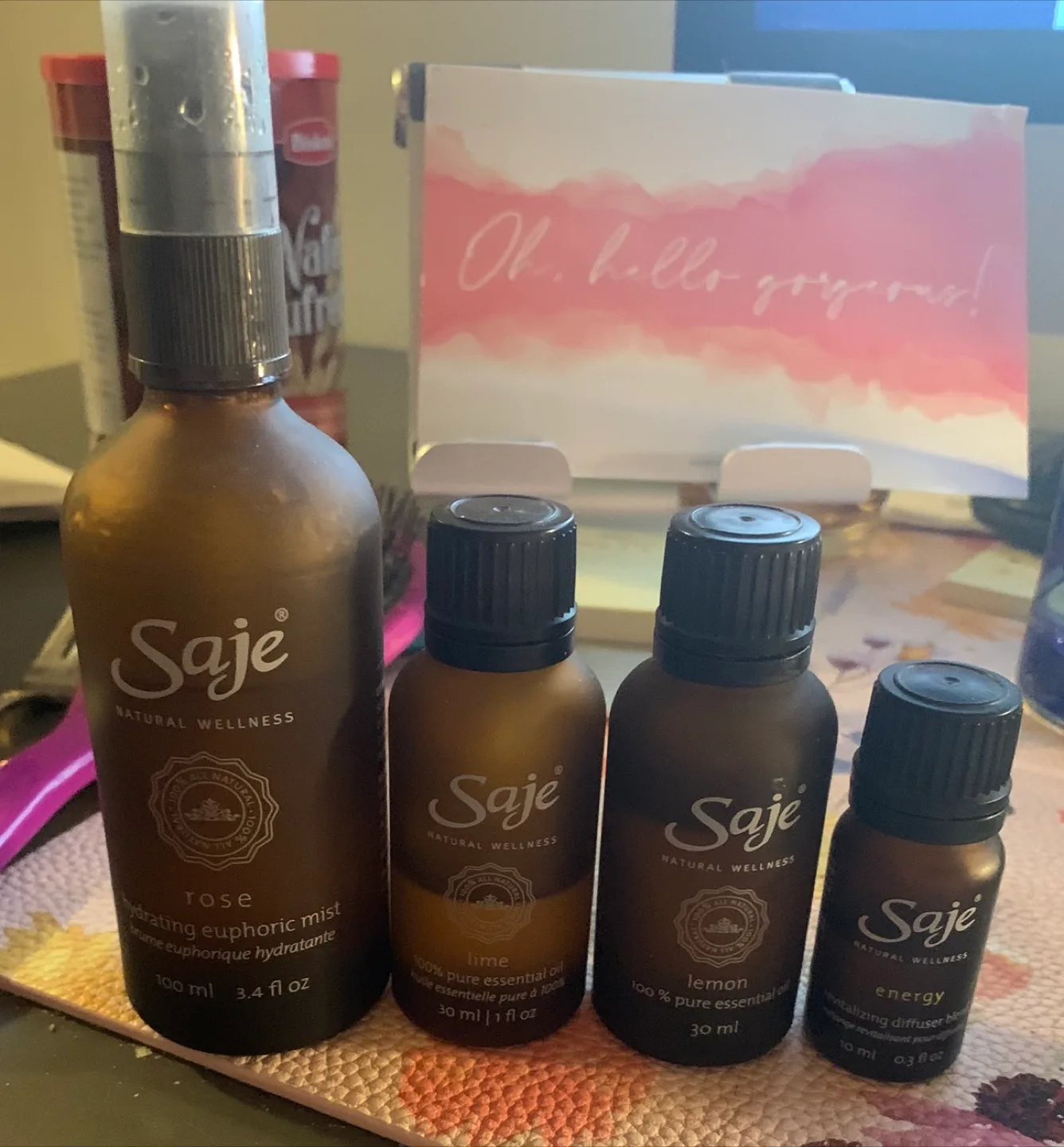 Lot of 4 Saje products thumbnail