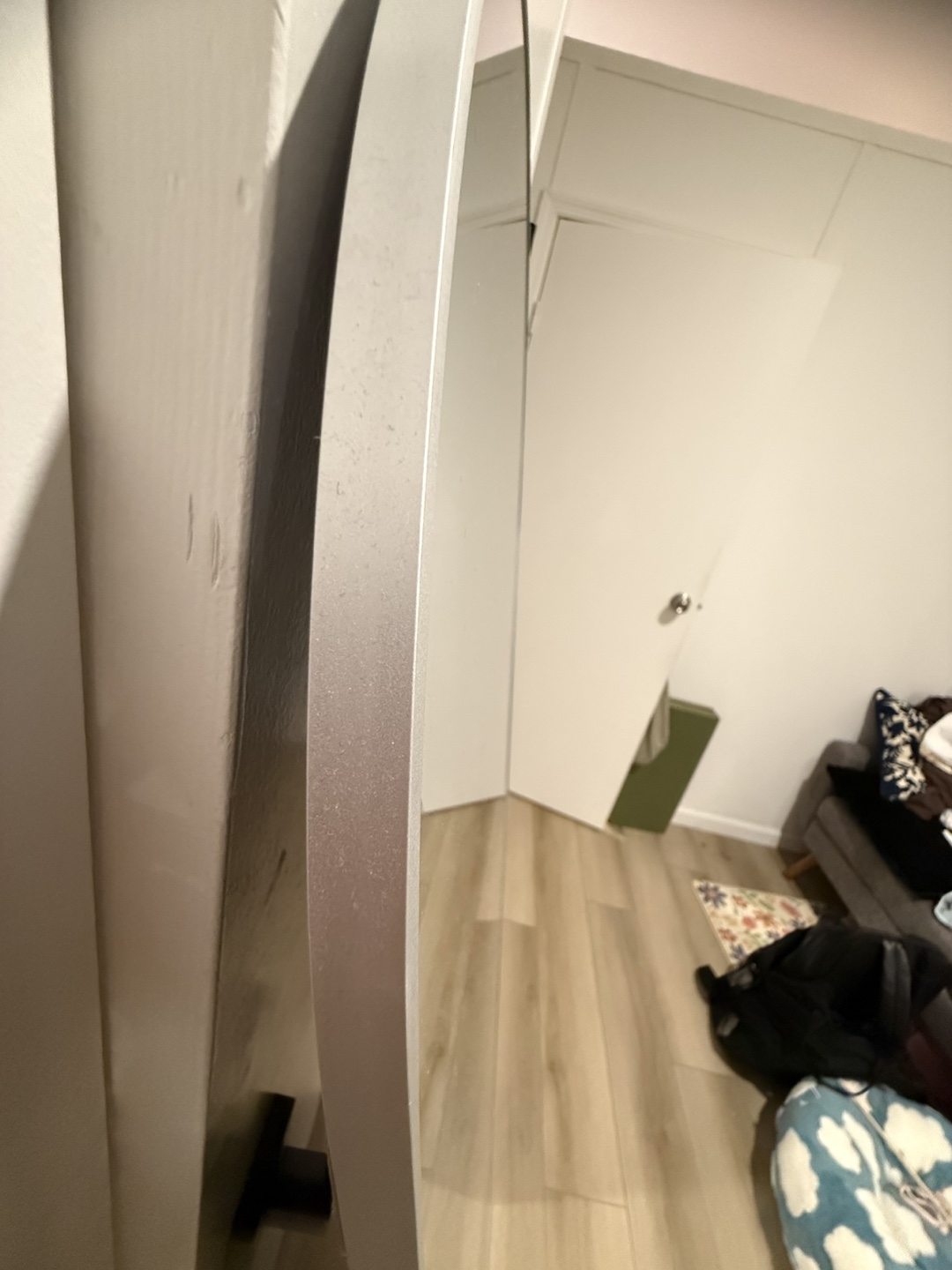 Arched mirror 64x21 - photo 3