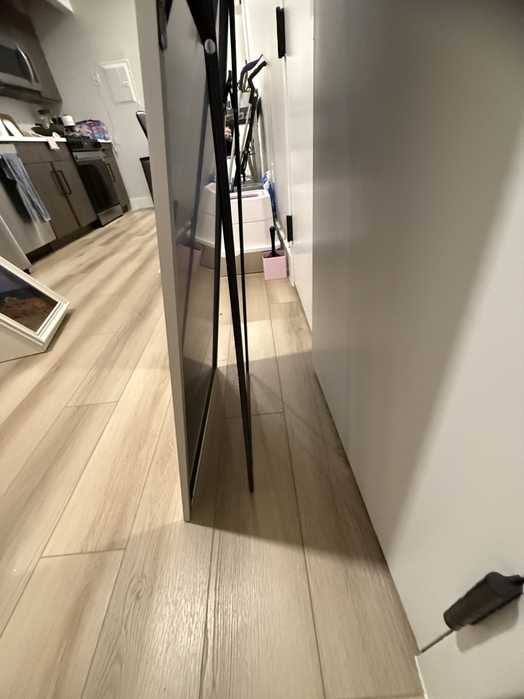 Arched mirror 64x21 - photo 2