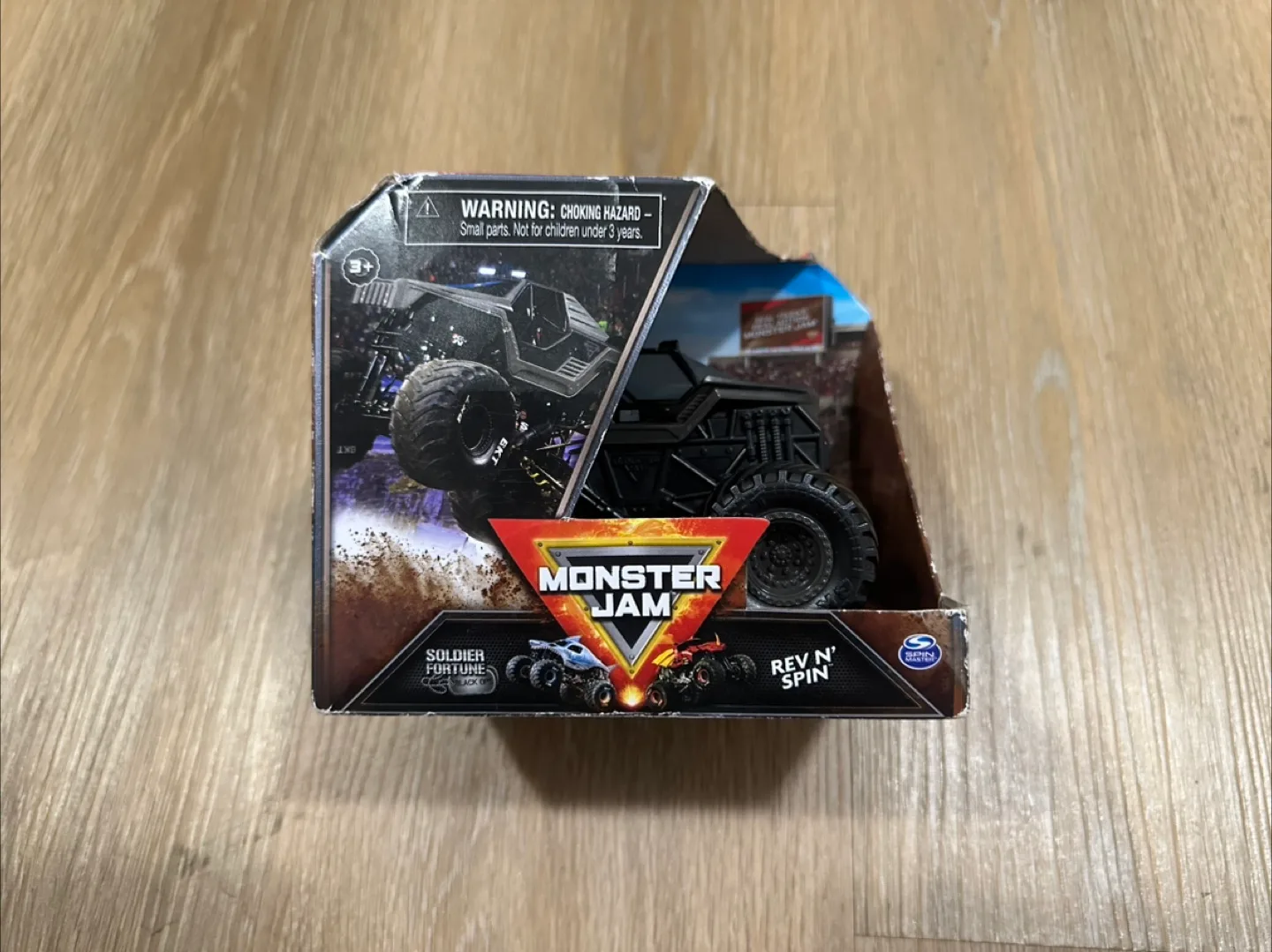 Monster Jam Rev N’ Spin Monster Truck thumbnail