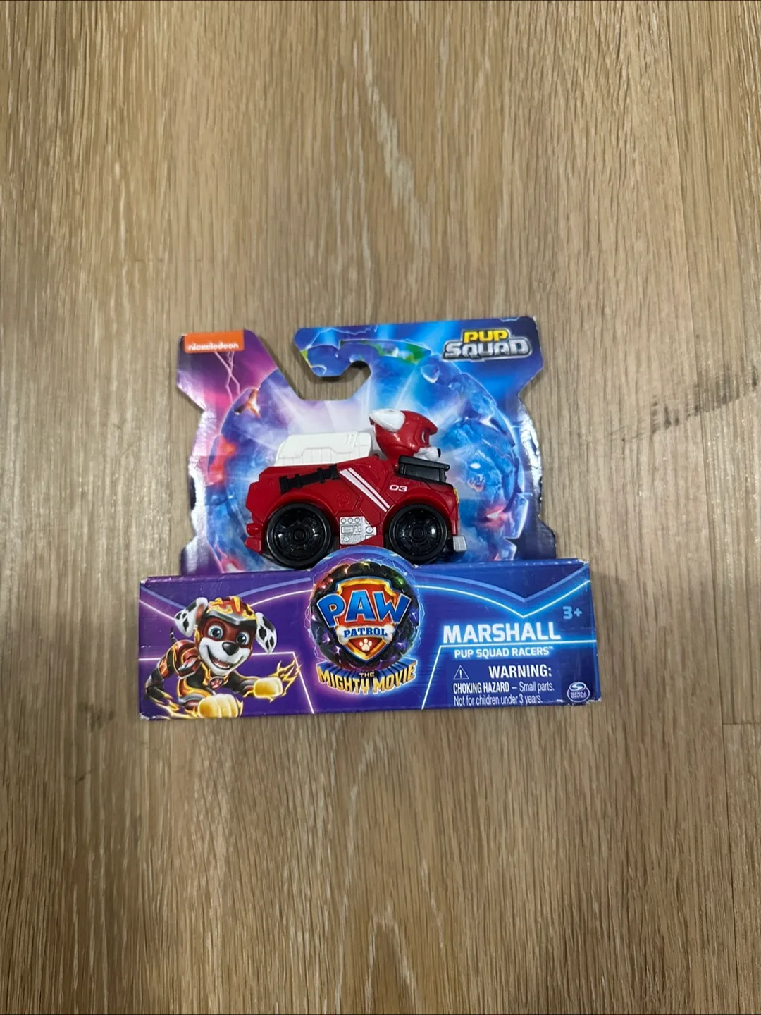 Paw Patrol Mighty Pup Marshall Squad Racers thumbnail