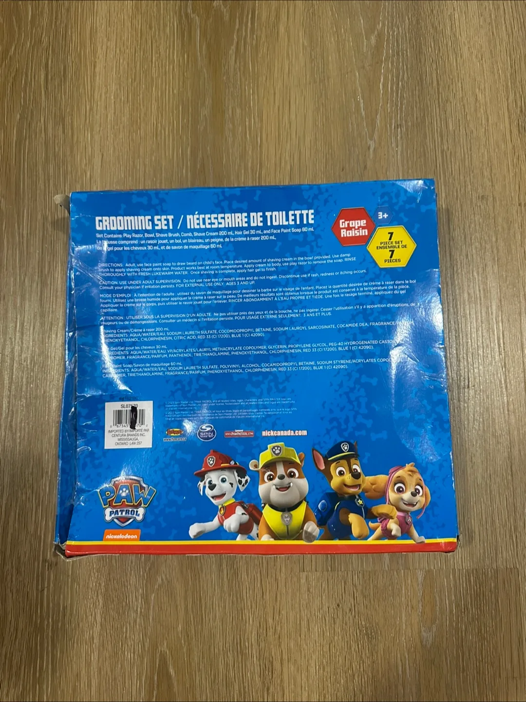 Paw Patrol Grooming Set 7 Piece Set image indicator(2)