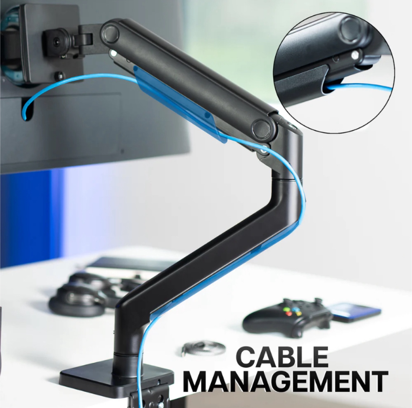 VIVO Single Monitor Desk Mount up to 44” - New - photo 2