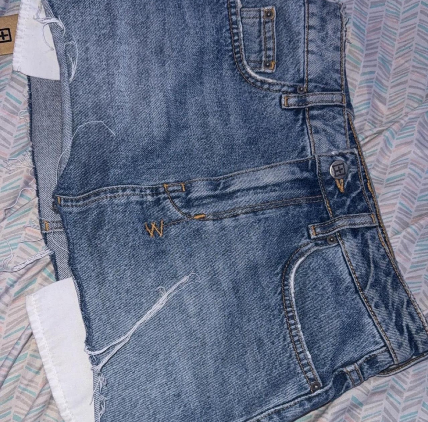 Blue Jean ksubi skirt, Size 22 - photo 2