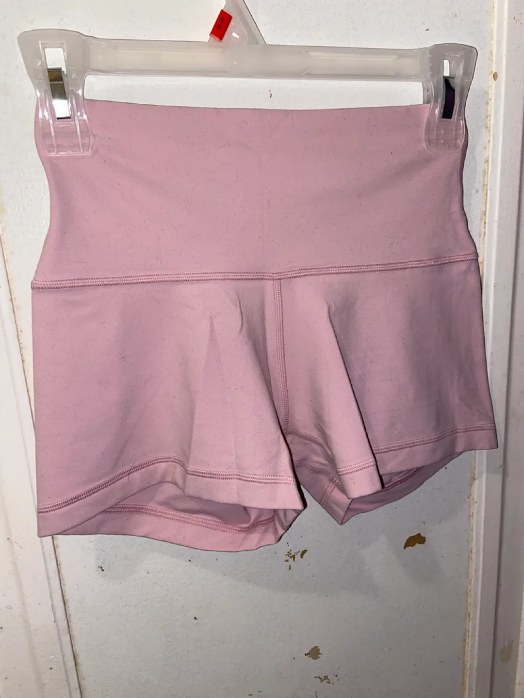 Golden butter cheeky hi-rise 3” Shorts size4 thumbnail