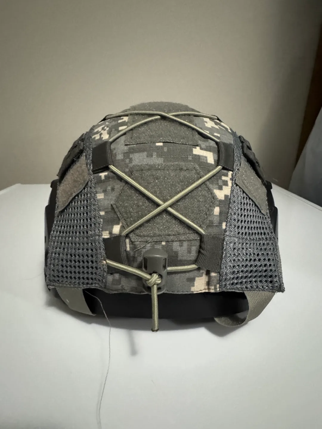Tactical Helmet - Grey Camo thumbnail