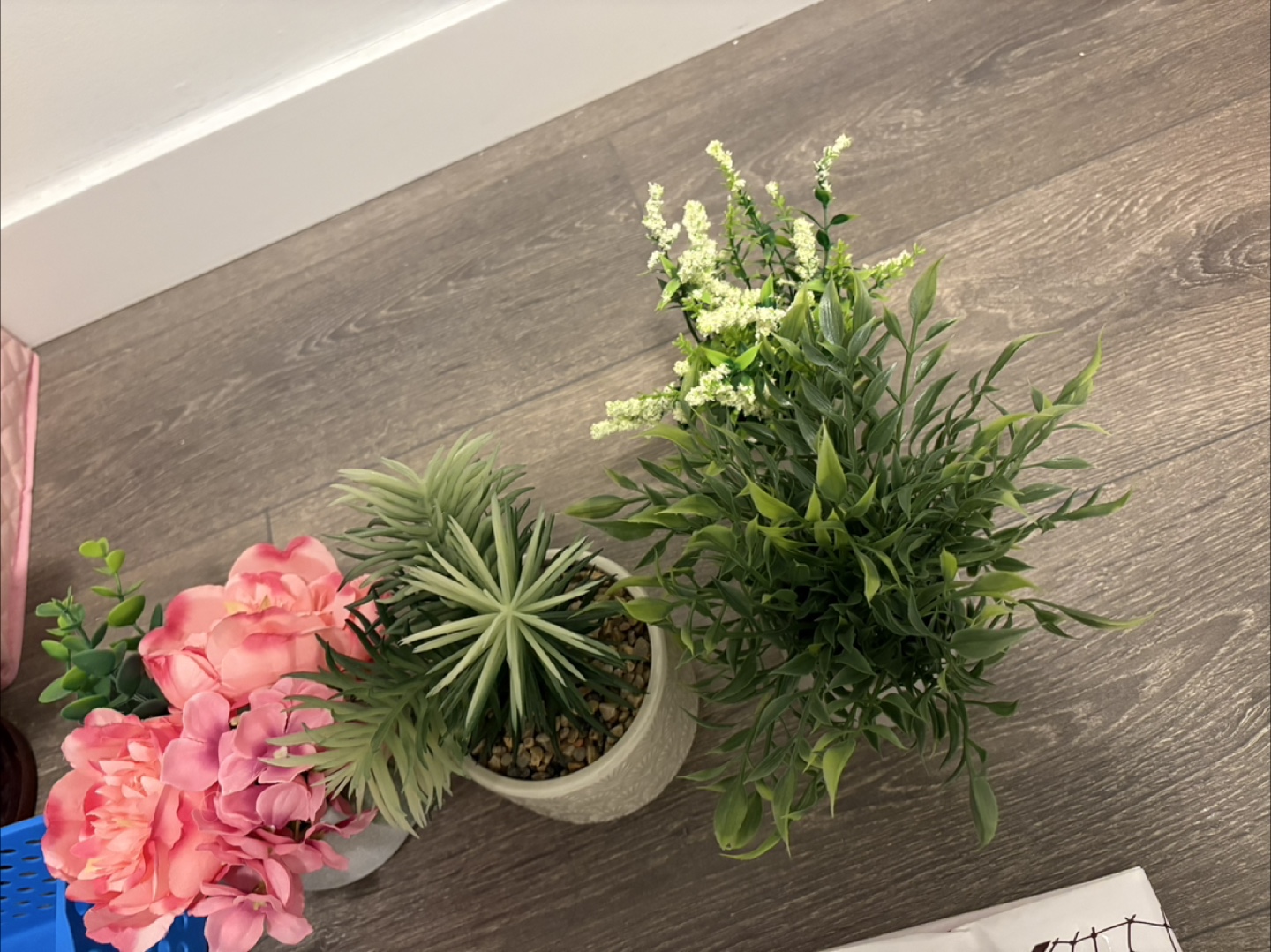 Free Artificial Potted Plants - Set of 3 and household items - photo 2