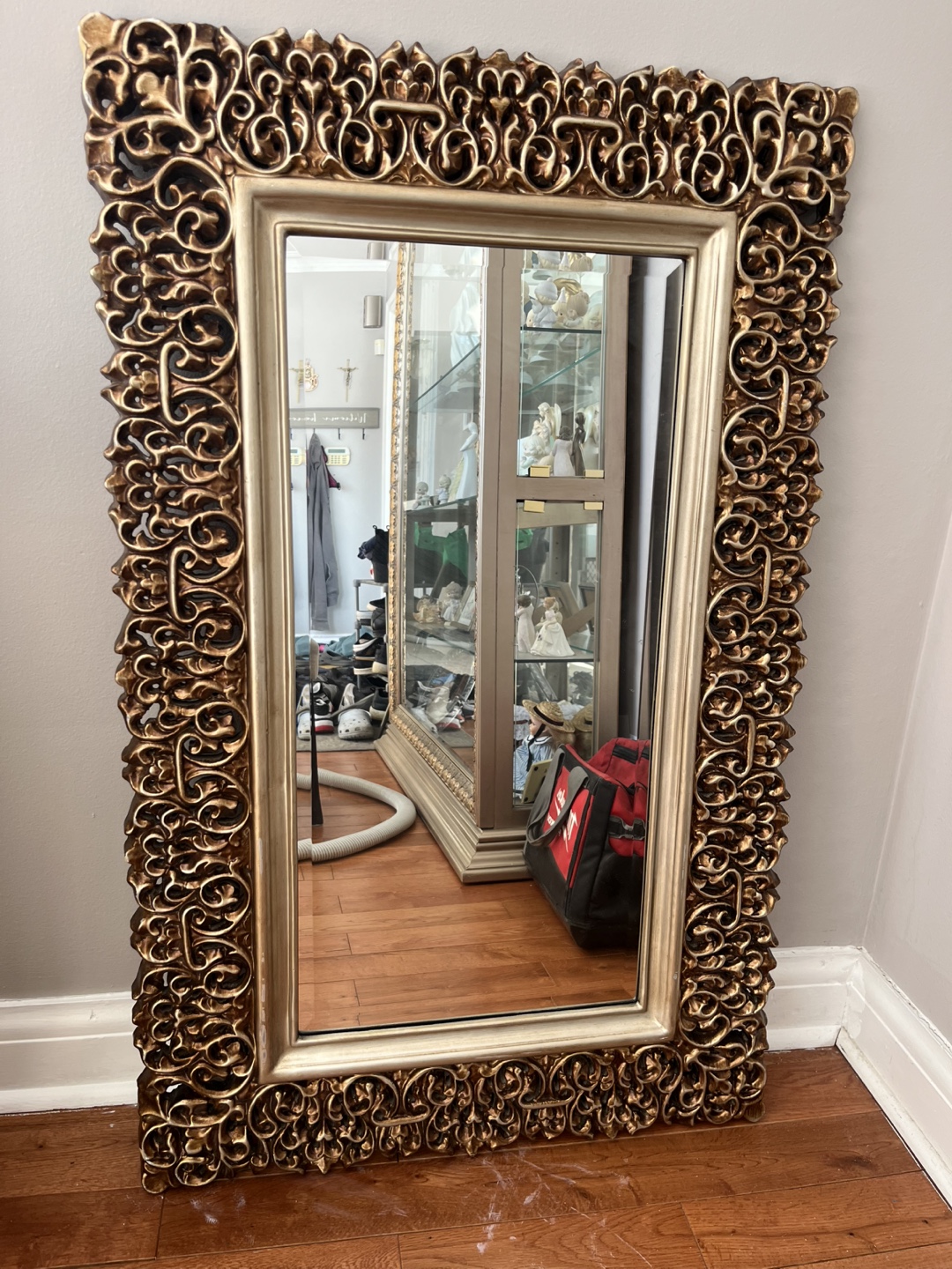Ornate Gold Framed Mirror