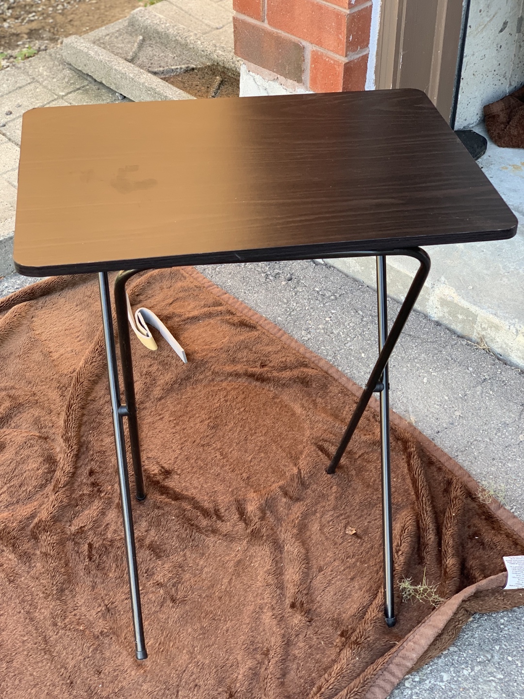 Folding Table - Brown