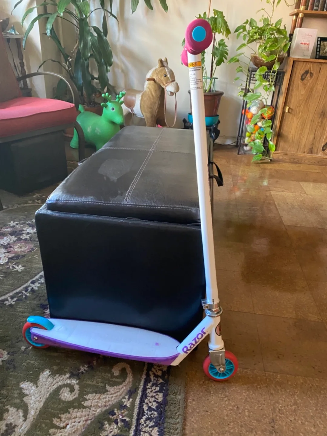 Razor Scooter - White & Purple thumbnail