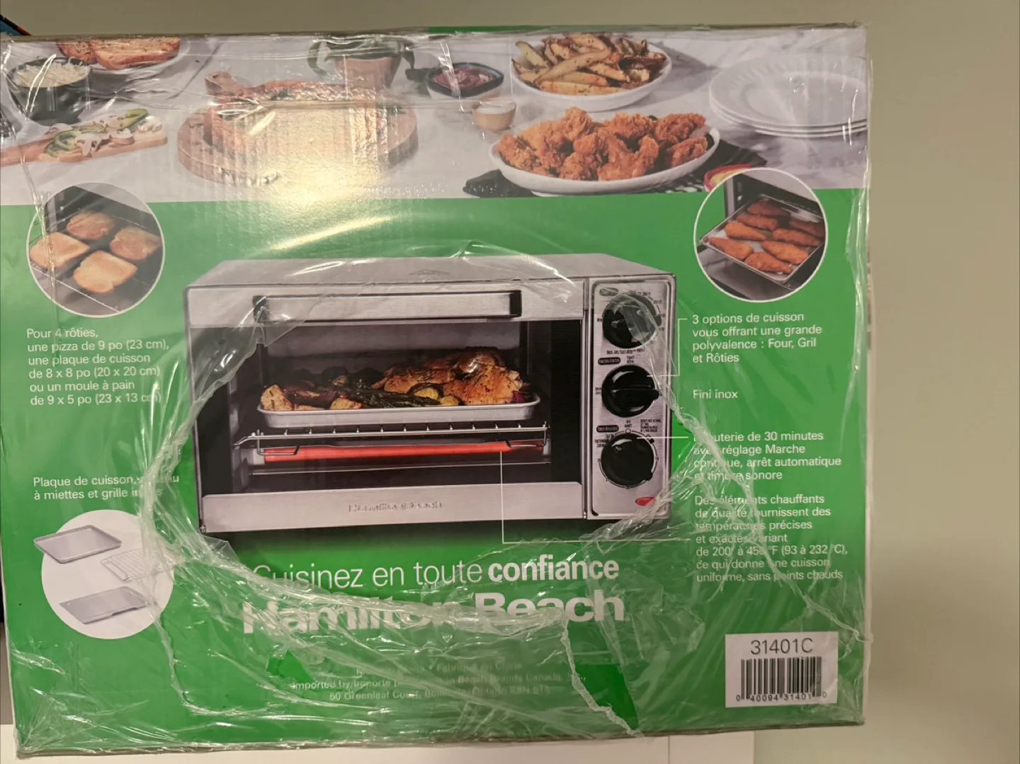 Hamilton Beach Toaster Oven image indicator(3)