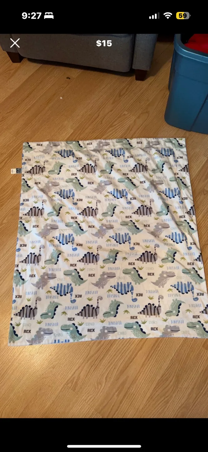 Dinosaur Patterned Flat Sheet thumbnail