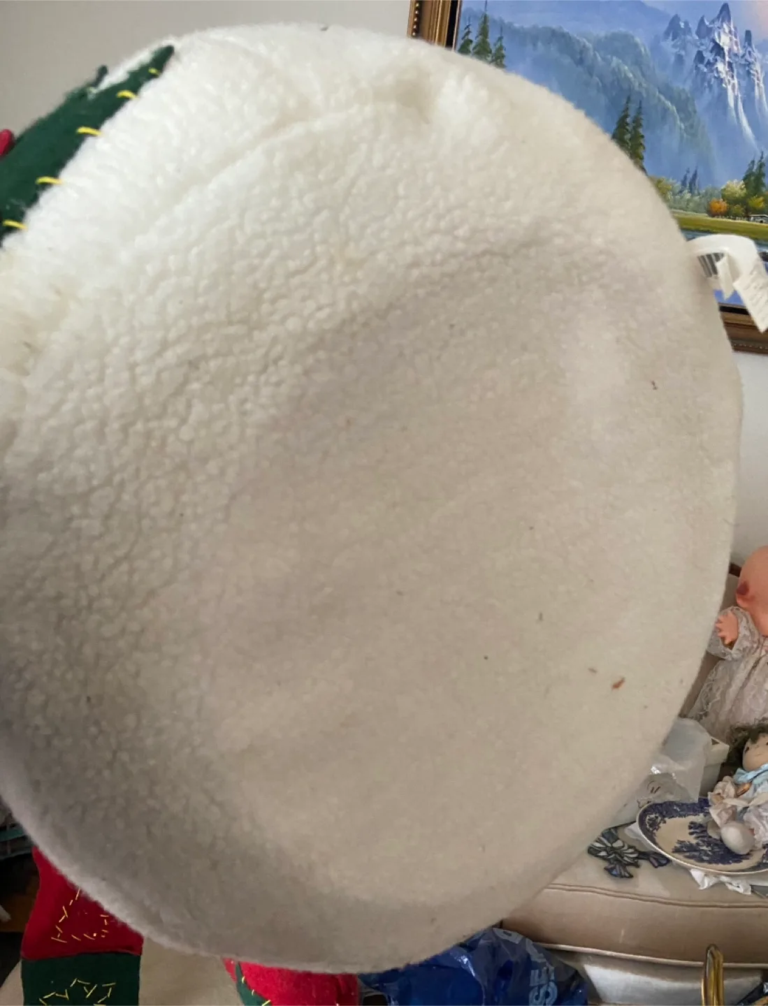 Large Plush Snowman Decoration image indicator(9)