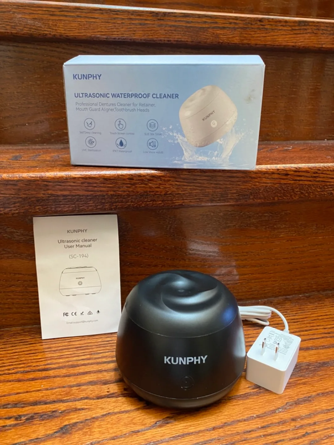 KUNPHY Ultrasonic Waterproof Cleaner thumbnail