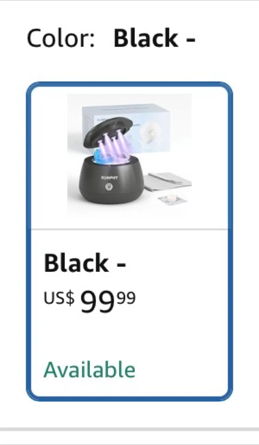 KUNPHY Ultrasonic Waterproof Cleaner image indicator(8)