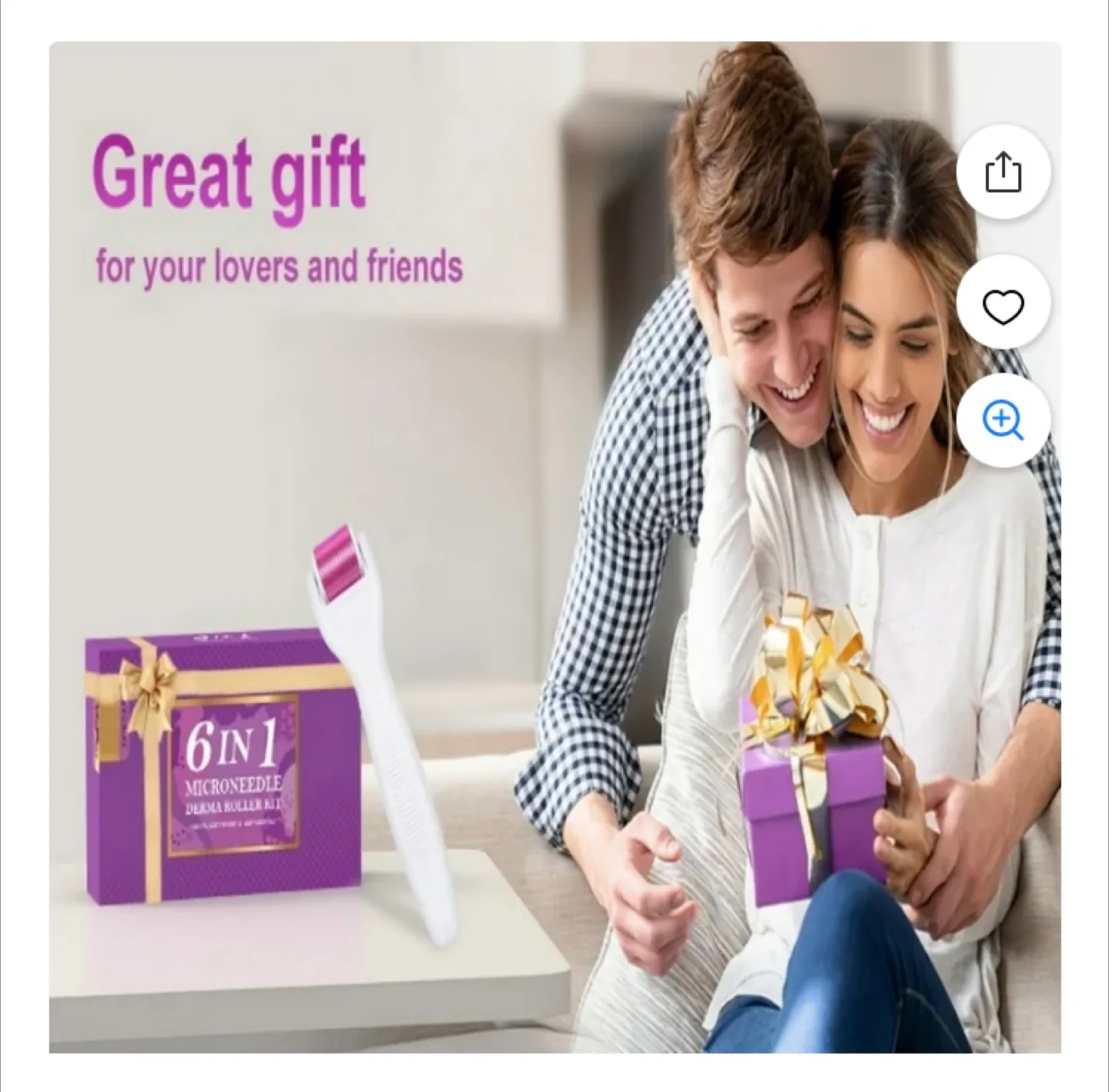 6 in 1 Derma Roller Kit - Micro Needling image indicator(7)