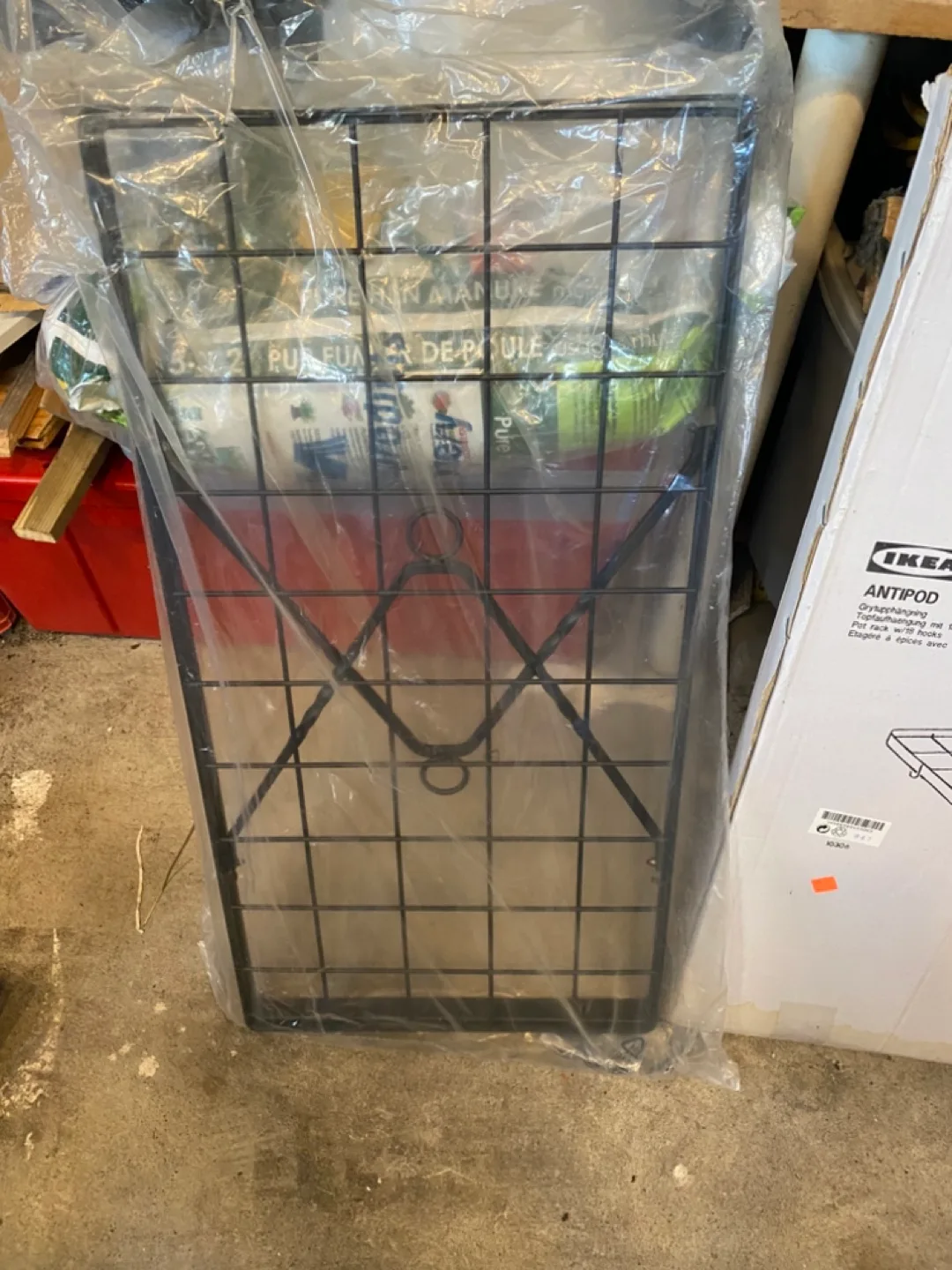 IKEA ANTIPOD Pot Rack w/ 18 Hooks - New in Box image indicator(4)