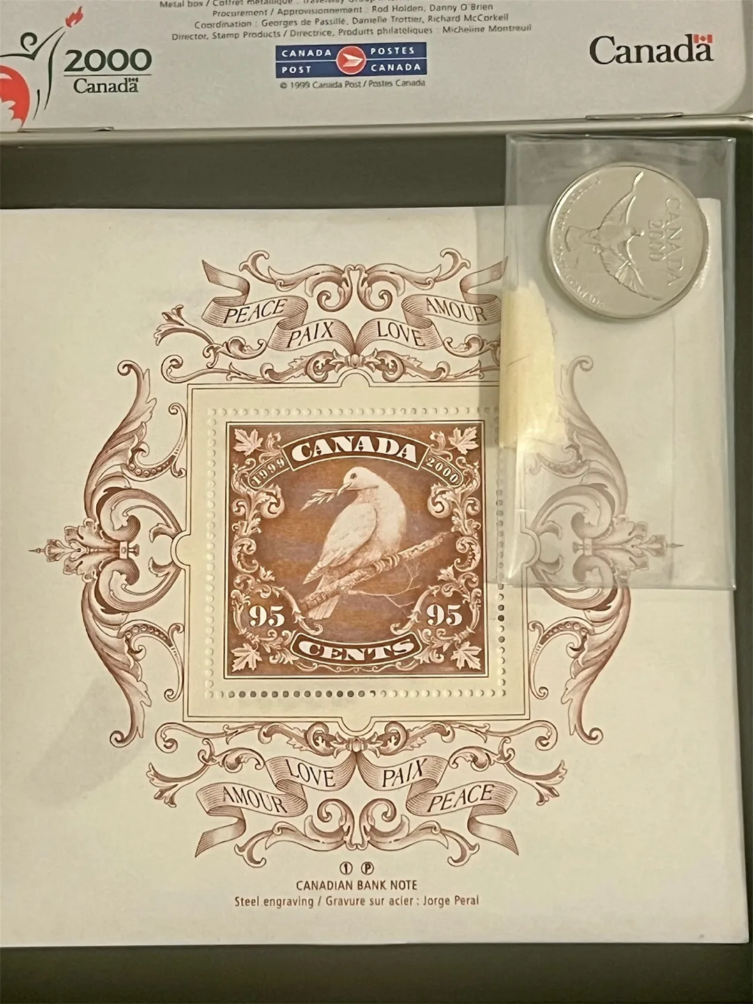 Official Canada Post Millennium Keepsake – 2000 Collector’s Set image indicator(3)