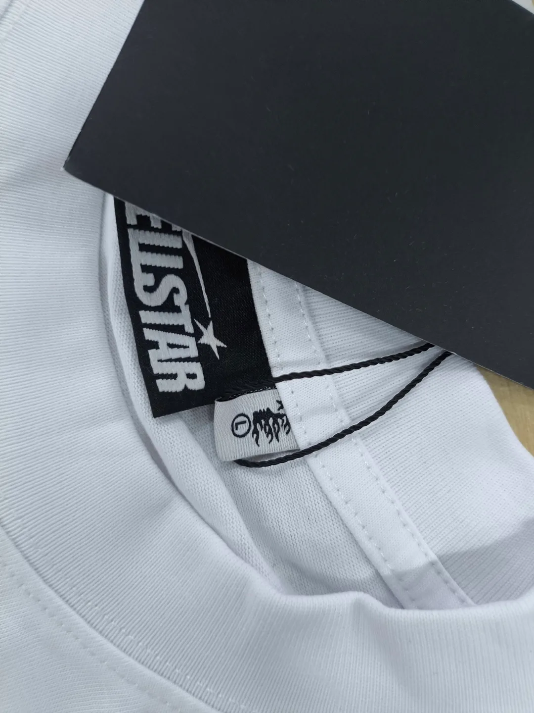 Hellstar “BAD KID” Tee – White with Pink Graphic image indicator(3)