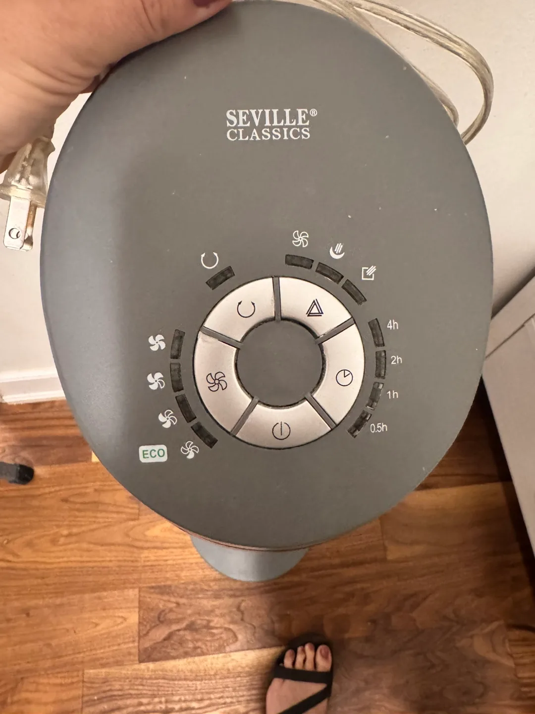 Seville Classics Tower Fan with Remote image indicator(3)