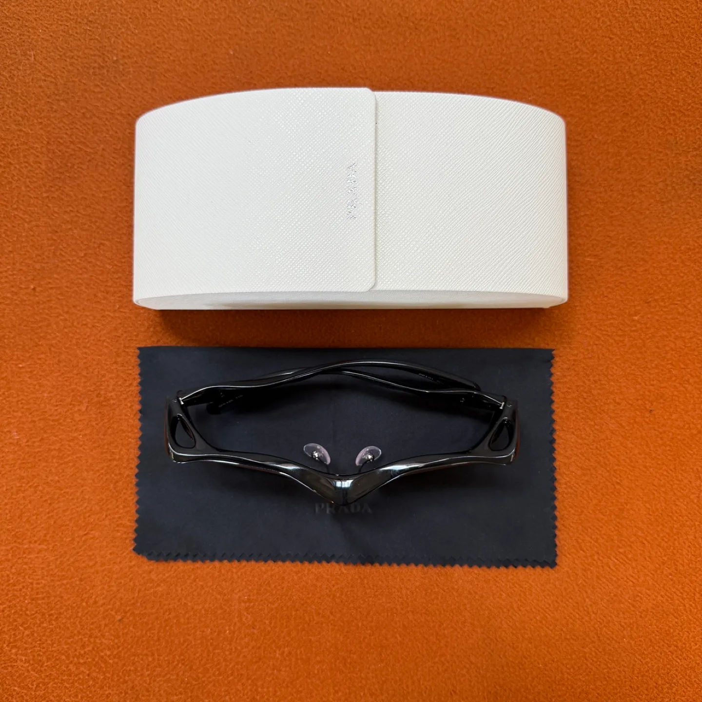 Prada Black Sunglasses with Case thumbnail