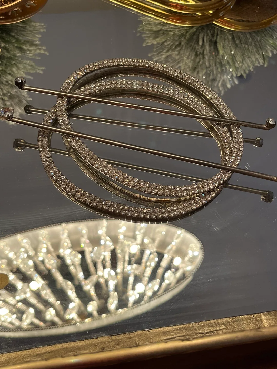 Assorted Gold-Toned Decorative Tiebacks image indicator(5)