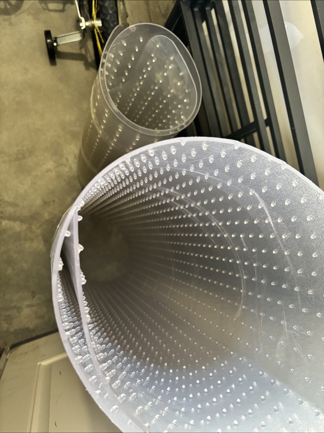Clear Plastic Chair Mat - carpet Floor Protector - photo 2