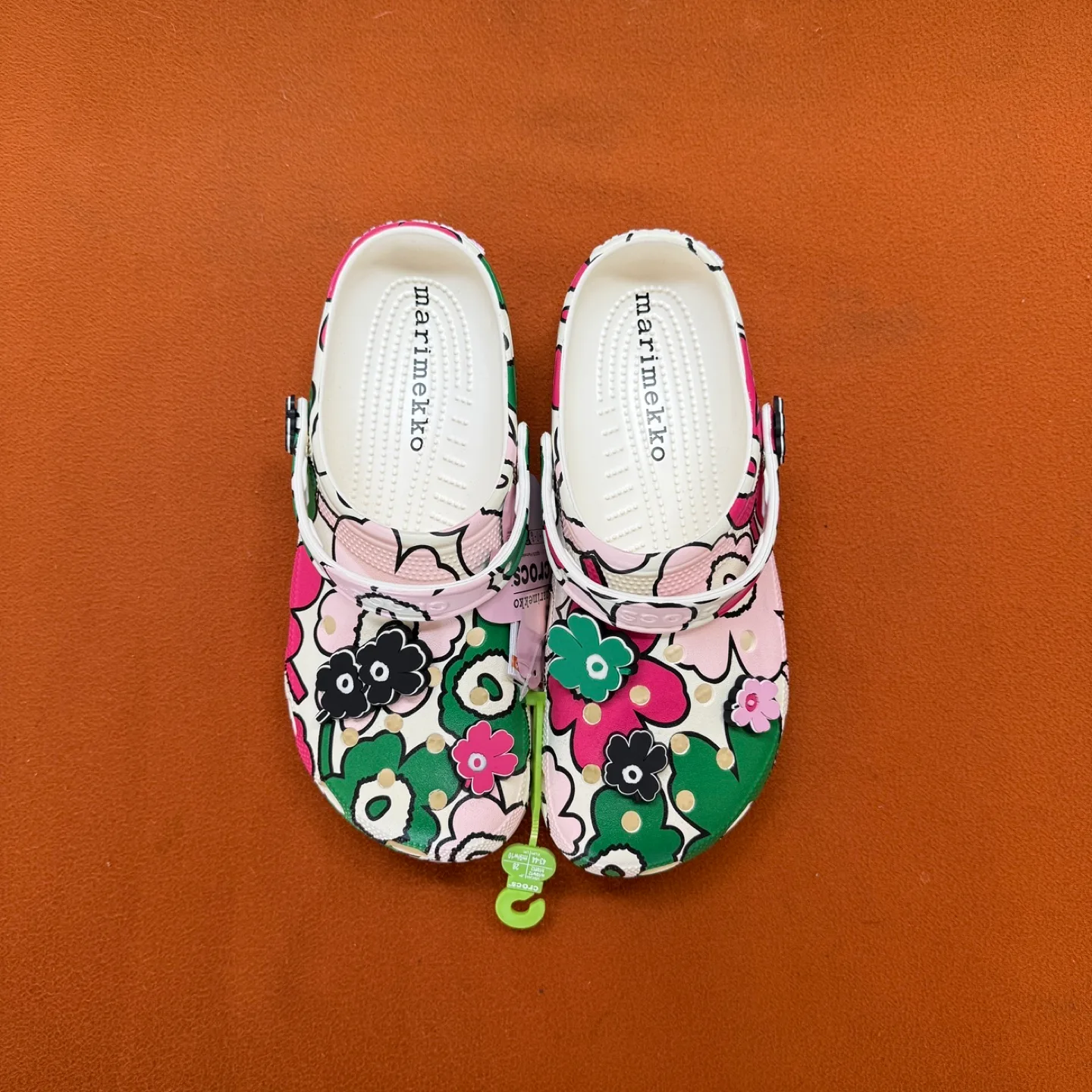 Crocs x Marimekko Clogs with Jibbitz Size 10 thumbnail
