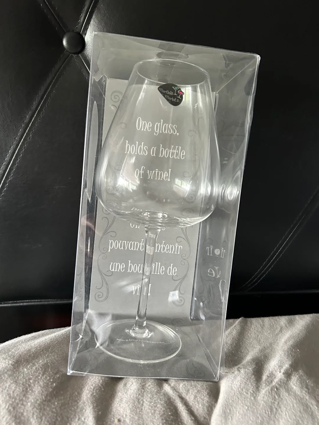 The Gifted Market Wine Glass - Holds a Bottle! thumbnail