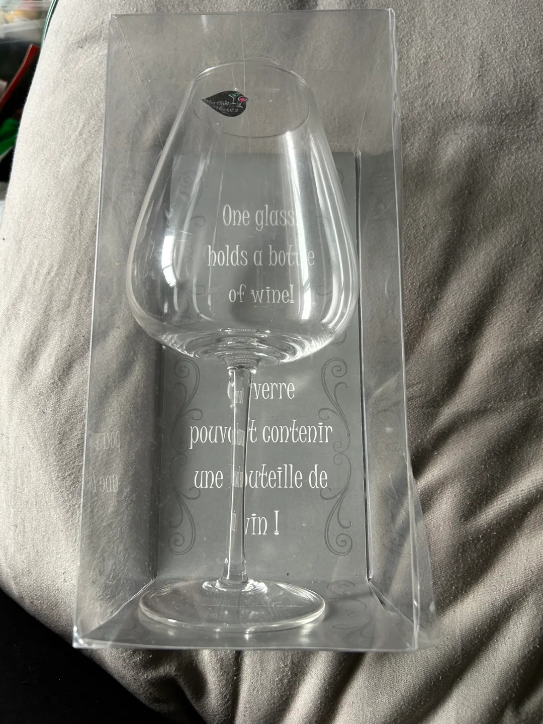 The Gifted Market Wine Glass - Holds a Bottle! image indicator(2)
