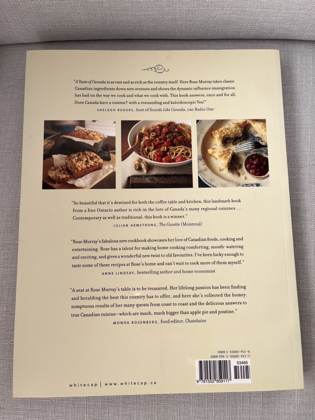 A Taste of Canada Cookbook by Rose Murray - photo 2