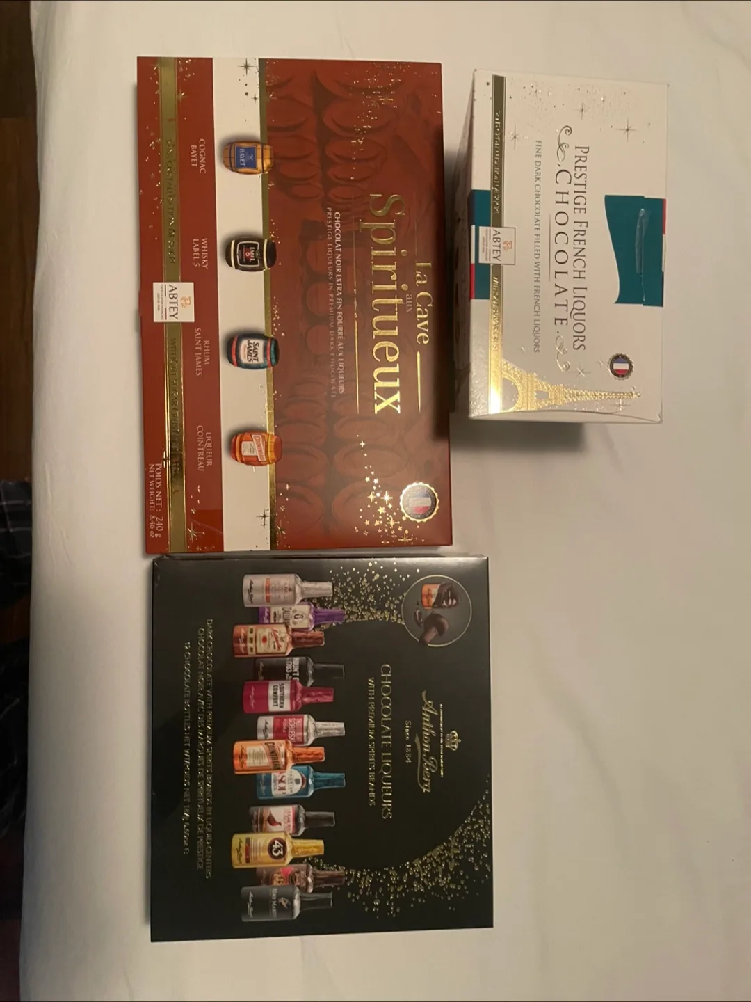 Assorted Chocolate Liqueurs - Abtey, Anthon Berg thumbnail